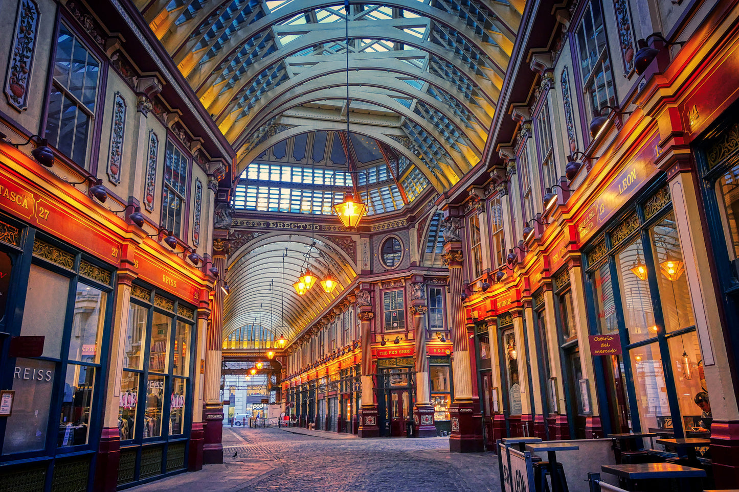 A photo of Leadenhall Market