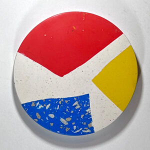 Multicoloured Chunky Terrazzo Coaster